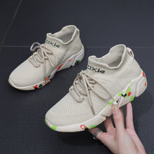 Load image into Gallery viewer, Breathable Flyknit Stretch Soft Sole Running Shoes
