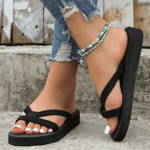 Load image into Gallery viewer, Women Summer Outdoor Shoes Flat Open Toe Slippers

