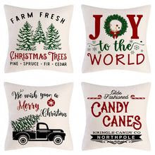 Load image into Gallery viewer, 4 Pack Home Decor Throw Pillow Cases
