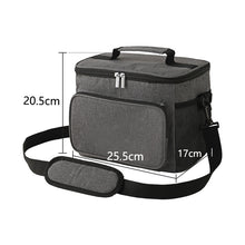 Load image into Gallery viewer, Insulated Leakproof Soft Cooler Cooling Tote  Lunch Bag
