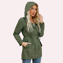 Load image into Gallery viewer, New Cotton Hooded Windbreaker
