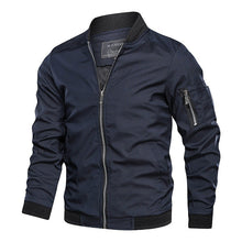 Load image into Gallery viewer, Fashion Men Jacket Bomber Jackets Business Casual Streetwear
