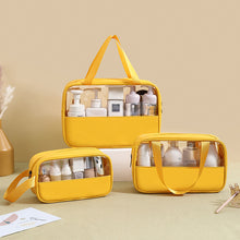Load image into Gallery viewer, 3pcs/Set Hanging Toiletry Bag Portable Travel Cosmetic Bag
