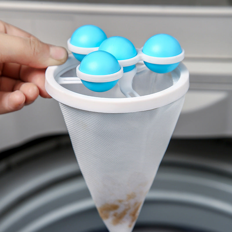 3 Pack Washing machine filter bag lint remover