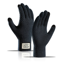 Load image into Gallery viewer, Velvet Thickened Knitted Gloves
