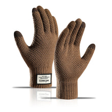 Load image into Gallery viewer, Velvet Thickened Knitted Gloves
