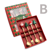 Load image into Gallery viewer, Christmas Spoon and Fork Set
