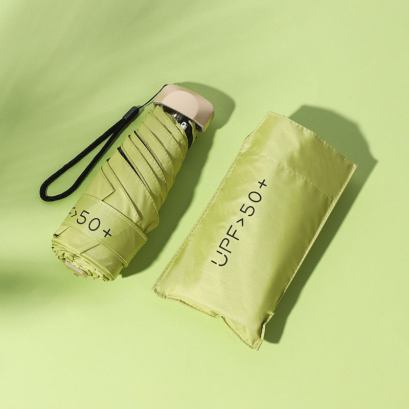 Mini Sun Umbrella Small Pocket Rain Umbrella