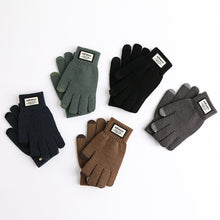 Load image into Gallery viewer, Velvet Thickened Knitted Gloves
