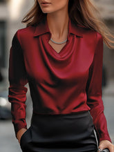 Load image into Gallery viewer, Women's Elegant Simple Collar Shirt
