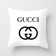 Load image into Gallery viewer, 4 Pack Designer Logo Short Plush Pillowcase
