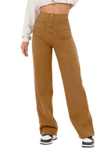 Load image into Gallery viewer, Women's High Waist Casual Straight Pants
