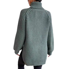 Load image into Gallery viewer, Mid-length Turtleneck Sweater
