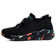 Load image into Gallery viewer, Breathable Flyknit Stretch Soft Sole Running Shoes
