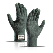 Load image into Gallery viewer, Velvet Thickened Knitted Gloves
