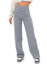Load image into Gallery viewer, Women's High Waist Casual Straight Pants
