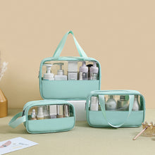 Load image into Gallery viewer, 3pcs/Set Hanging Toiletry Bag Portable Travel Cosmetic Bag
