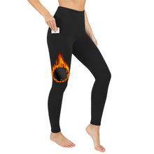 Load image into Gallery viewer, Fleece Lined Leggings with Pockets for Women
