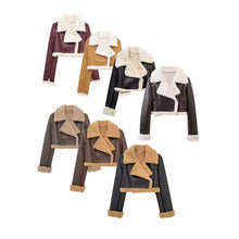 Load image into Gallery viewer, Women's Cropped Double-Faced Jacket
