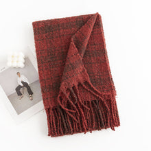 Load image into Gallery viewer, Autumn/Winter Square Plaid Scarf
