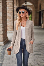 Load image into Gallery viewer, Solid Color Casual Long-sleeved Cardigan Jacket

