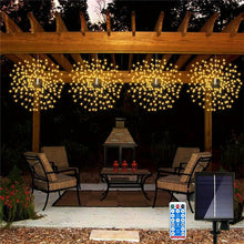 Load image into Gallery viewer, One-to-three Solar-powered Suspended Fireworks Light
