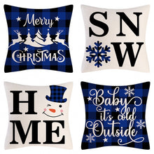 Load image into Gallery viewer, 4 Pack Home Decor Throw Pillow Cases
