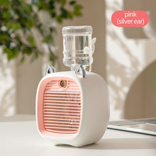 Load image into Gallery viewer, Portable Mini Air Conditioner Fan USB Air Cooler Fan Humidifier
