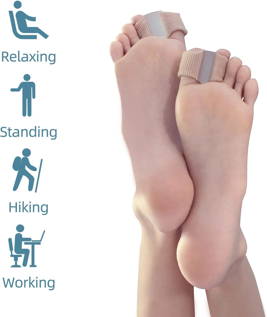 Bunions Gel Toe Separators For Overlapping Toes