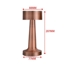 Load image into Gallery viewer, Modern USB Rechargeable Touch Wrought Iron Dumbbell Table Lamp
