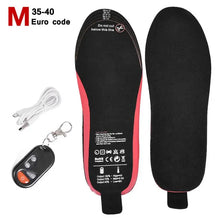 Load image into Gallery viewer, USB Electric Heated Shoe Insoles
