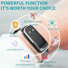 Load image into Gallery viewer, Ultrasonic Mosquitoes Repeller Bracelet Smart Prevent Mosquitoes Wrist Watch Bracelet
