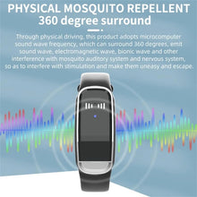 Load image into Gallery viewer, Ultrasonic Mosquitoes Repeller Bracelet Smart Prevent Mosquitoes Wrist Watch Bracelet
