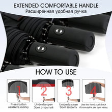 Load image into Gallery viewer, Double Layer Fully Automatic10K Strong Luxury Business Large Umbrellas

