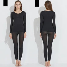 Load image into Gallery viewer, Women Traceless Thermal Underwear Set Constant Temperature Long Sleeve
