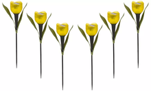 Load image into Gallery viewer, 6 Pack Tulip-Shaped Garden Solar Lights
