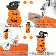 Load image into Gallery viewer, Halloween Inflatable Pumpkin Stack Decoration
