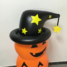 Load image into Gallery viewer, Halloween Inflatable Pumpkin Stack Decoration
