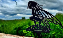 Load image into Gallery viewer, Garden Fairy Metal Outdoor Decor
