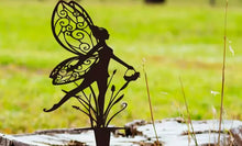 Load image into Gallery viewer, Garden Fairy Metal Outdoor Decor
