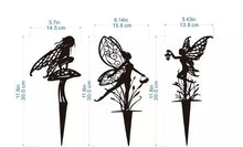 Load image into Gallery viewer, Garden Fairy Metal Outdoor Decor
