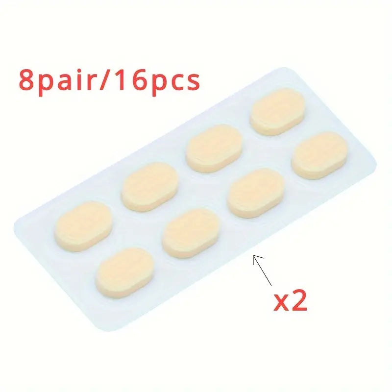 16pcs Eyeglasses Nose Pad Reducing Pressure