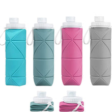 Load image into Gallery viewer, Outdoor Sports 600ml Silicone Folding Water Cup
