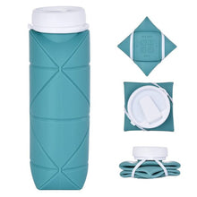 Load image into Gallery viewer, Outdoor Sports 600ml Silicone Folding Water Cup
