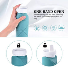 Load image into Gallery viewer, Outdoor Sports 600ml Silicone Folding Water Cup
