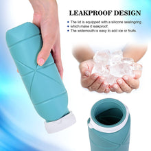 Load image into Gallery viewer, Outdoor Sports 600ml Silicone Folding Water Cup
