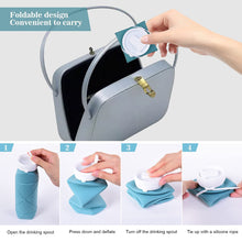 Load image into Gallery viewer, Outdoor Sports 600ml Silicone Folding Water Cup
