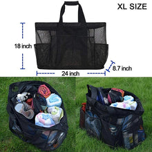 Load image into Gallery viewer, Multi-Pockets Summer Large Beach Bag
