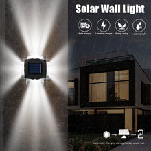 Load image into Gallery viewer, 4 PCS Waterproof LED Solar Wall Lamp Solar Powered
