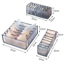 Load image into Gallery viewer, 3pcs New Underwear Bra Organizer Storage Box
